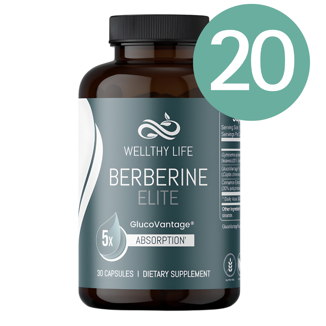 Berberine Elite - 20 Bottles