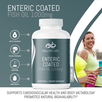 Enteric Coated Fish Oil 1000mg